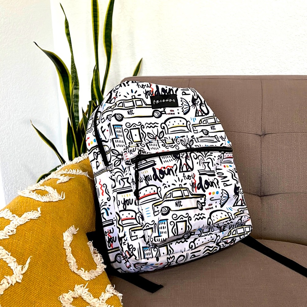Friends TV show themed Backpack. Clean.